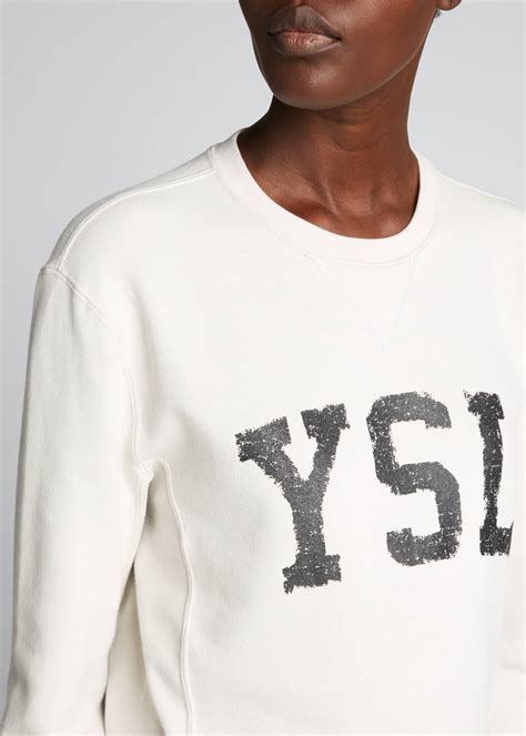 ysl crewneck sweatshirt